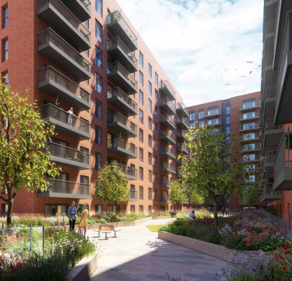 Flat Colindale Gardens in Greater London