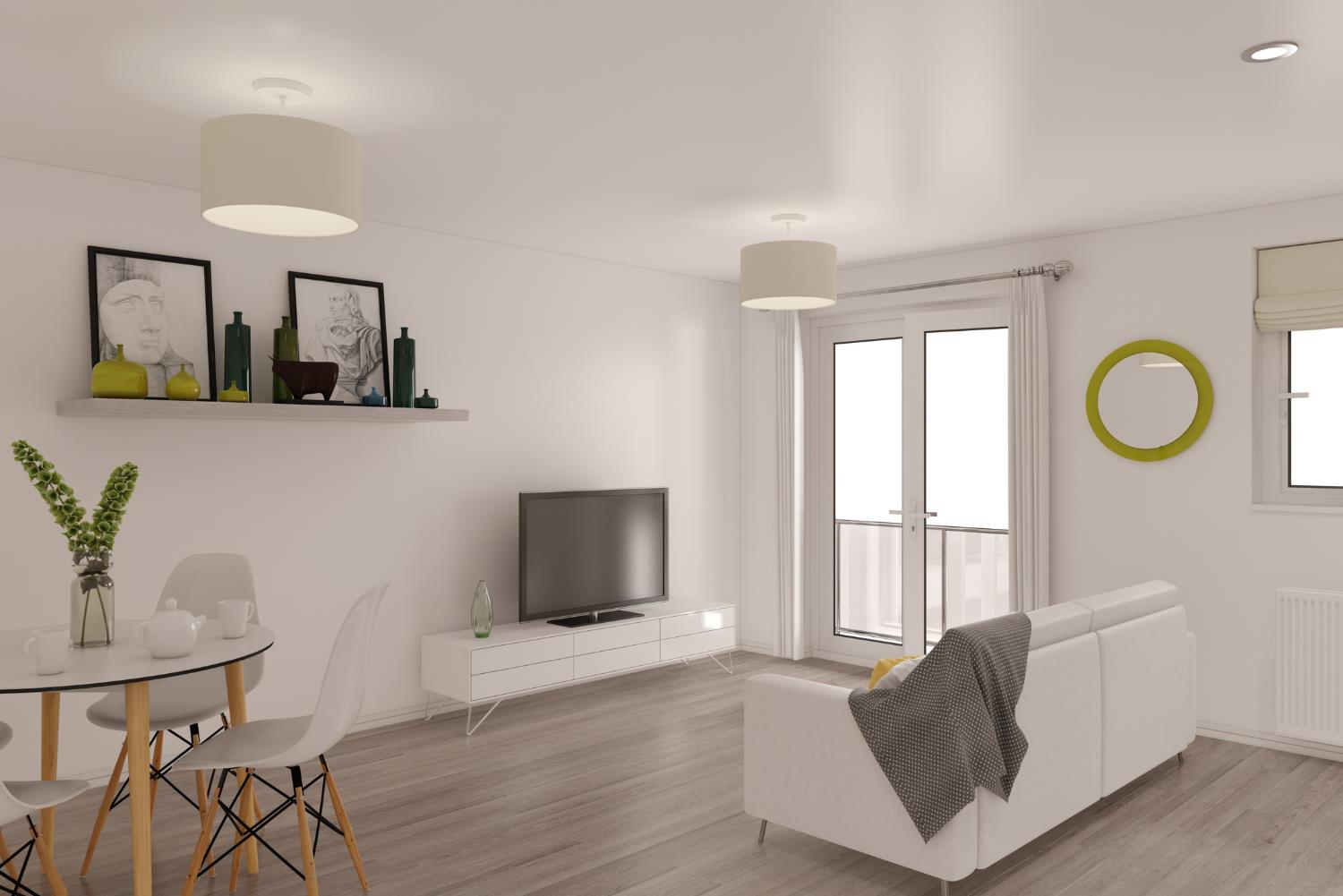 Flat Hilton Square in Leigh
