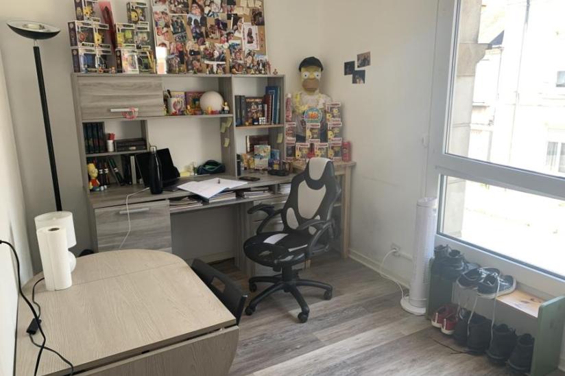 Chambre Rue Giraudeau à Tours