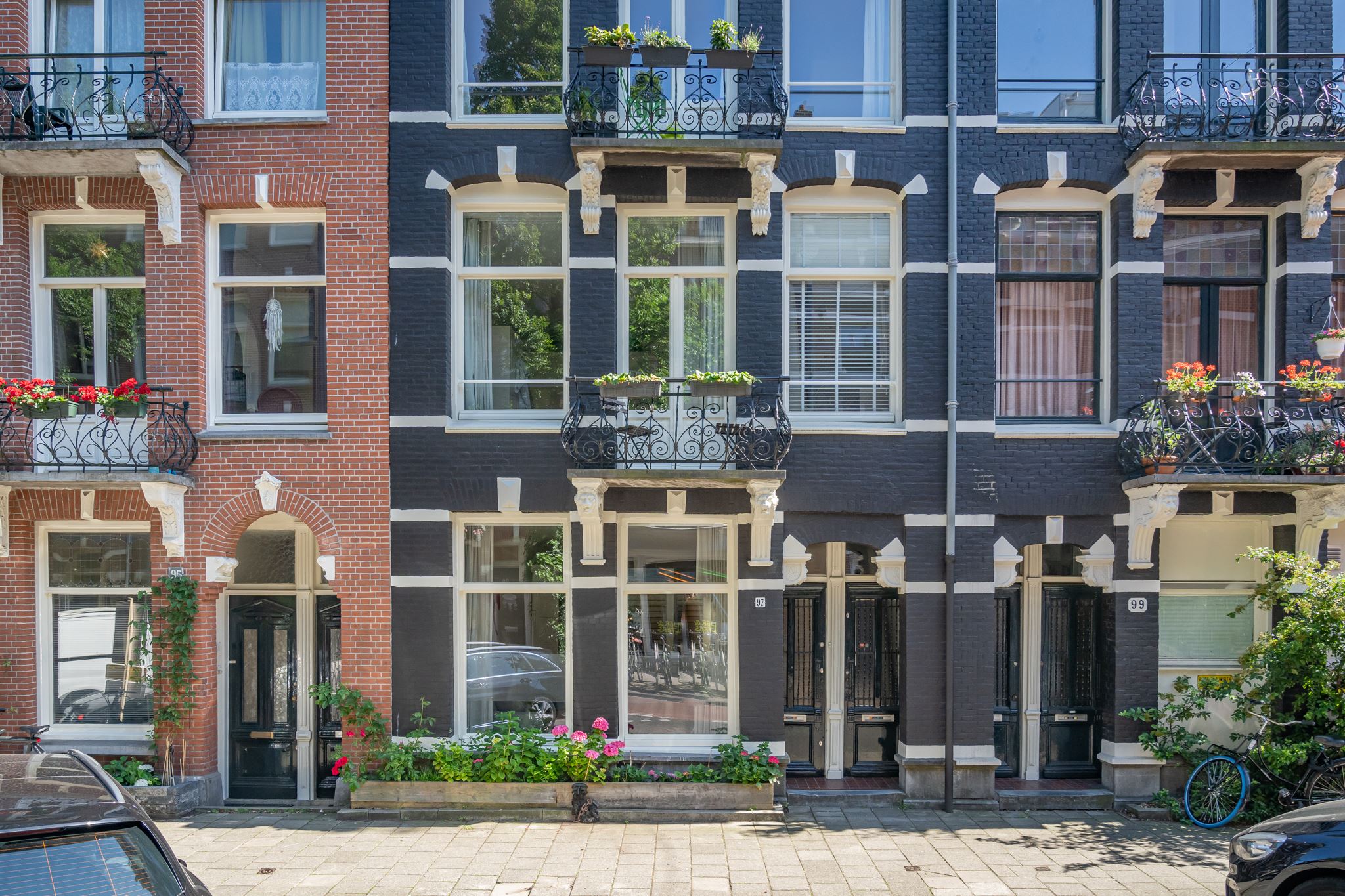 Appartement Derde Helmersstraat in Amsterdam