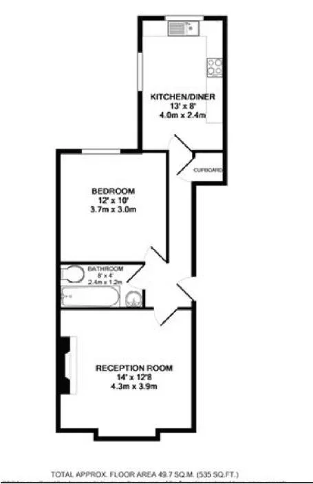 Flat Hartham Road in Greater London