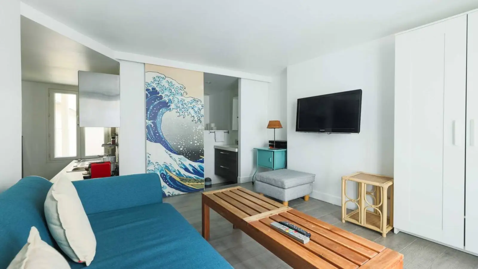 Flat Rue de Clignancourt in Paris