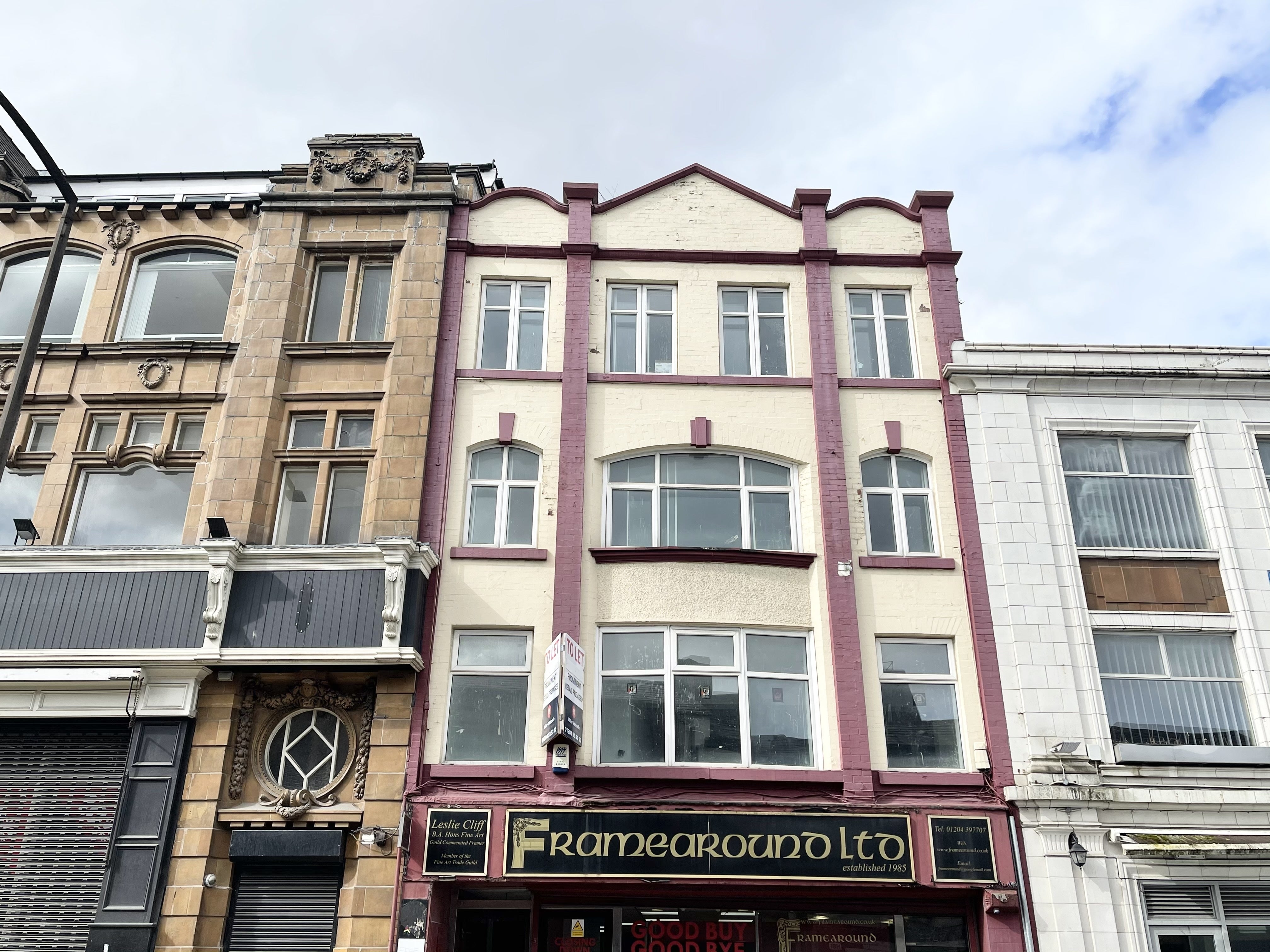 Flat Bank Street in Bolton