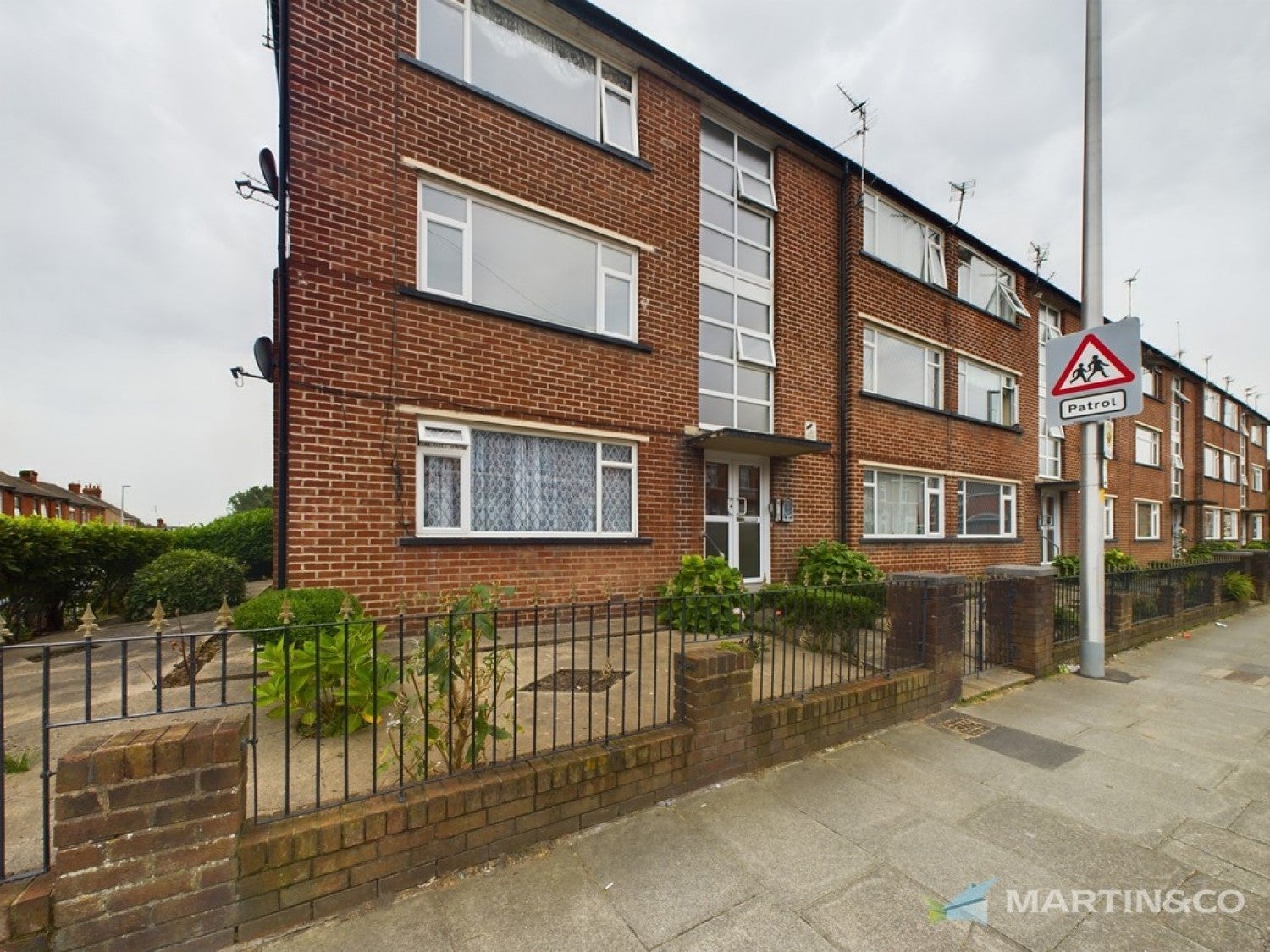Flat Wyre Grove in Blackpool