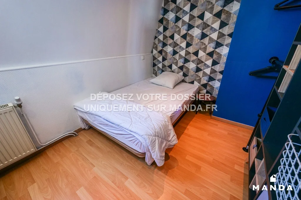 Chambre Rue Saint-Jean à Roubaix