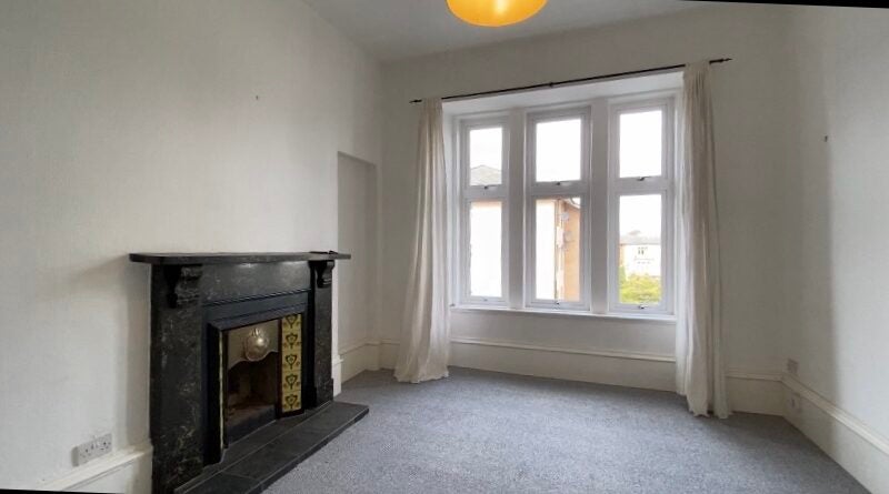 Flat Summertown Road in Glasgow