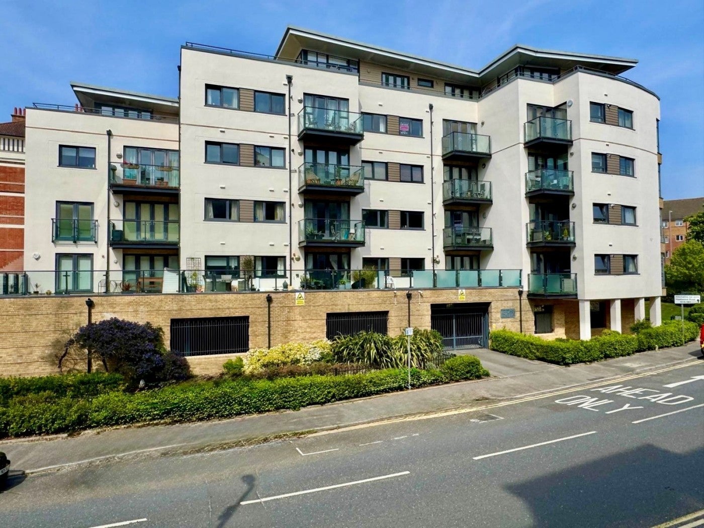 Flat Sea Road in Bournemouth