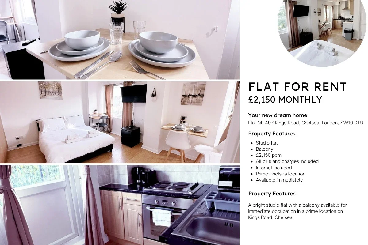 Flat King's Road in Greater London