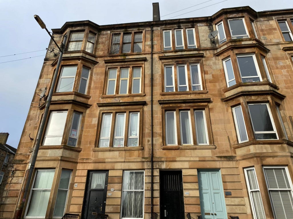 Flat Langside Road in Glasgow