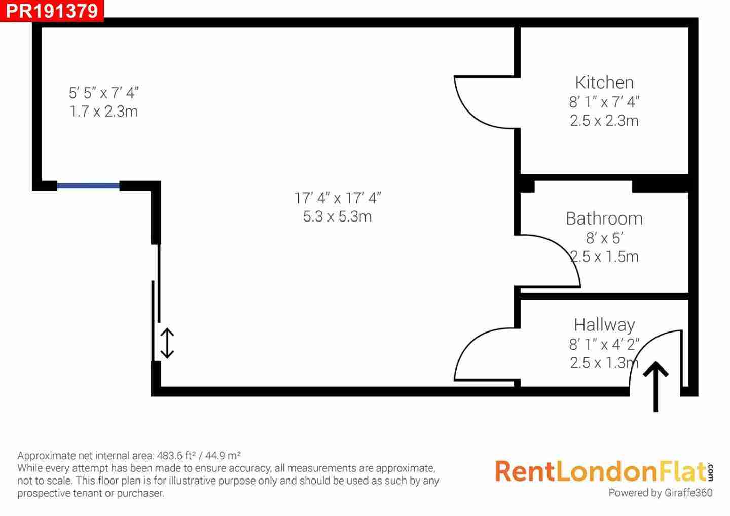 Flat Point W Access Road in Greater London