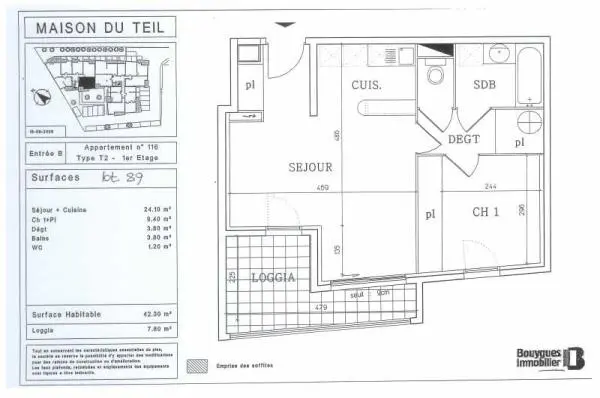 Appartement Avenue du Maréchal Juin à Nîmes