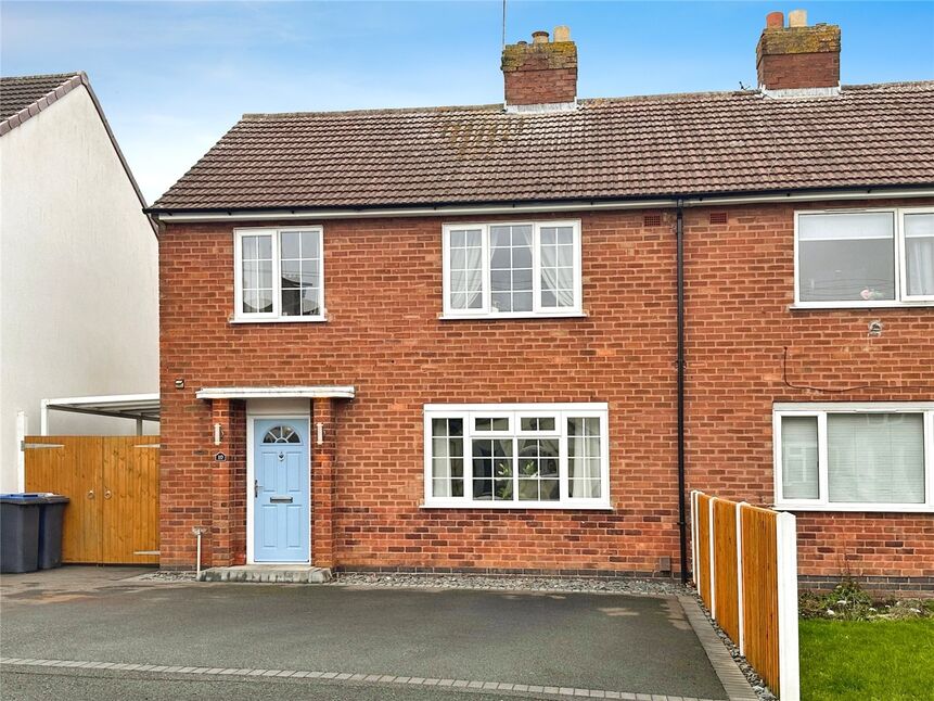 House Powers Road in Hinckley and Bosworth