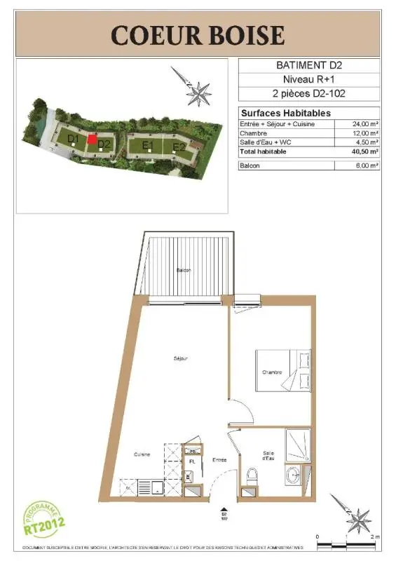 Flat D 252 in Capbreton