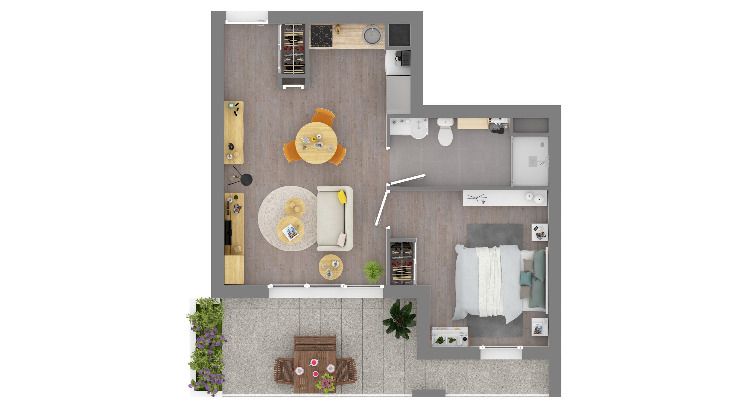 Flat Rue Constant Reynier in Vannes