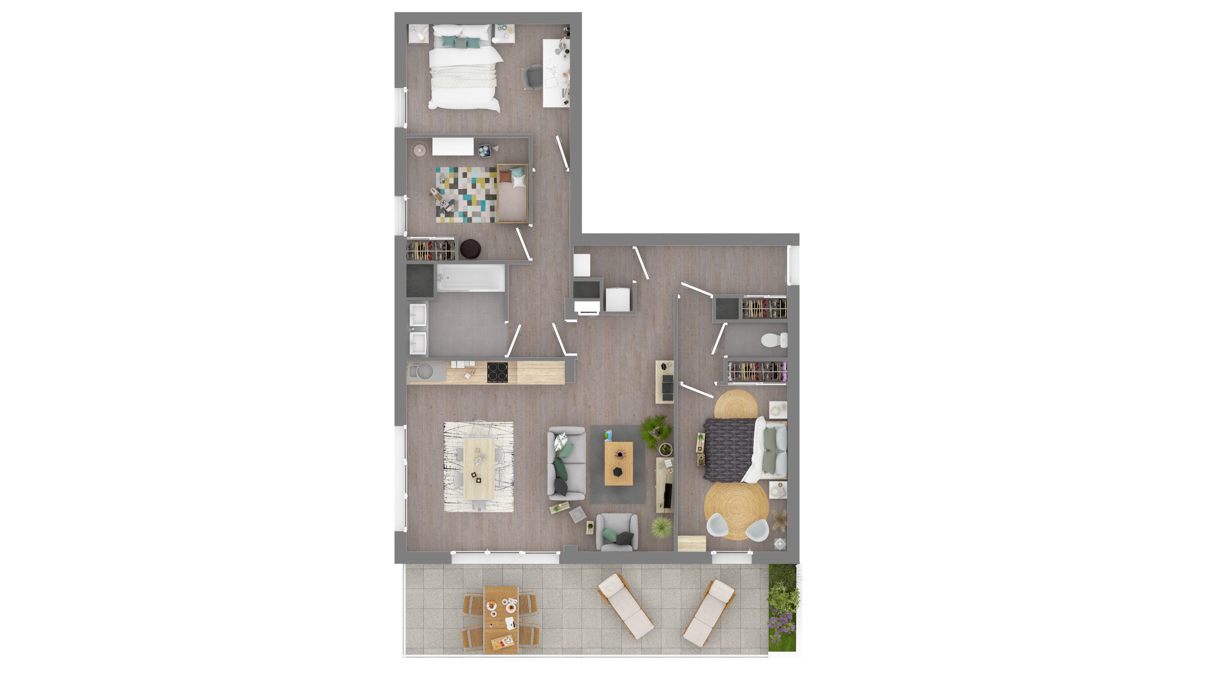 Flat Rue Constant Reynier in Vannes