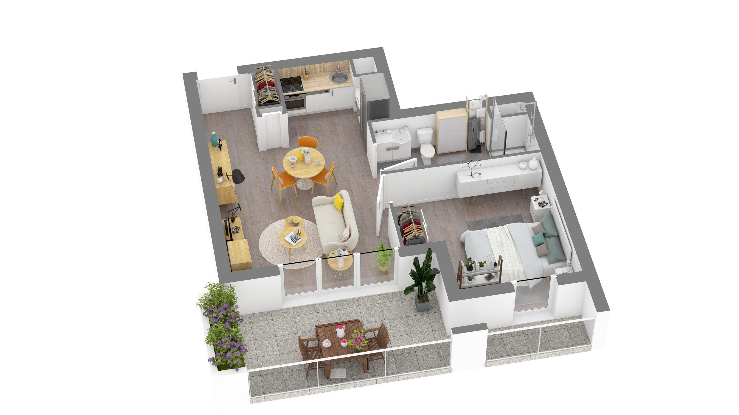 Flat Rue Constant Reynier in Vannes