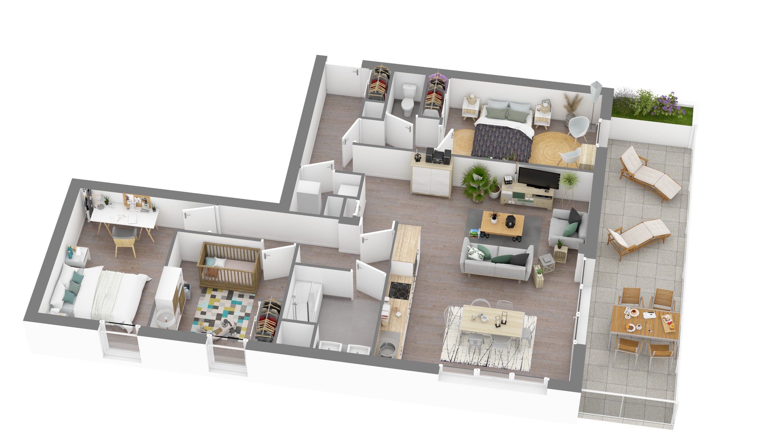 Flat Rue Constant Reynier in Vannes