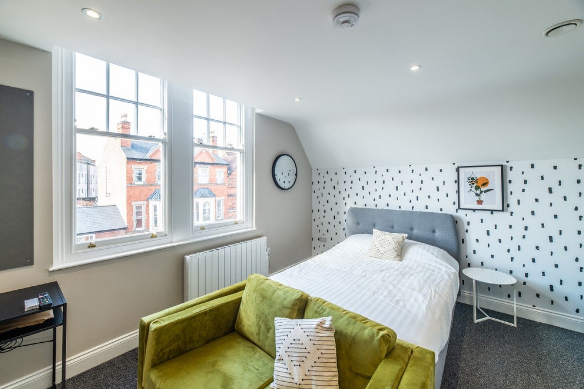 Flat Derby Road in Nottingham