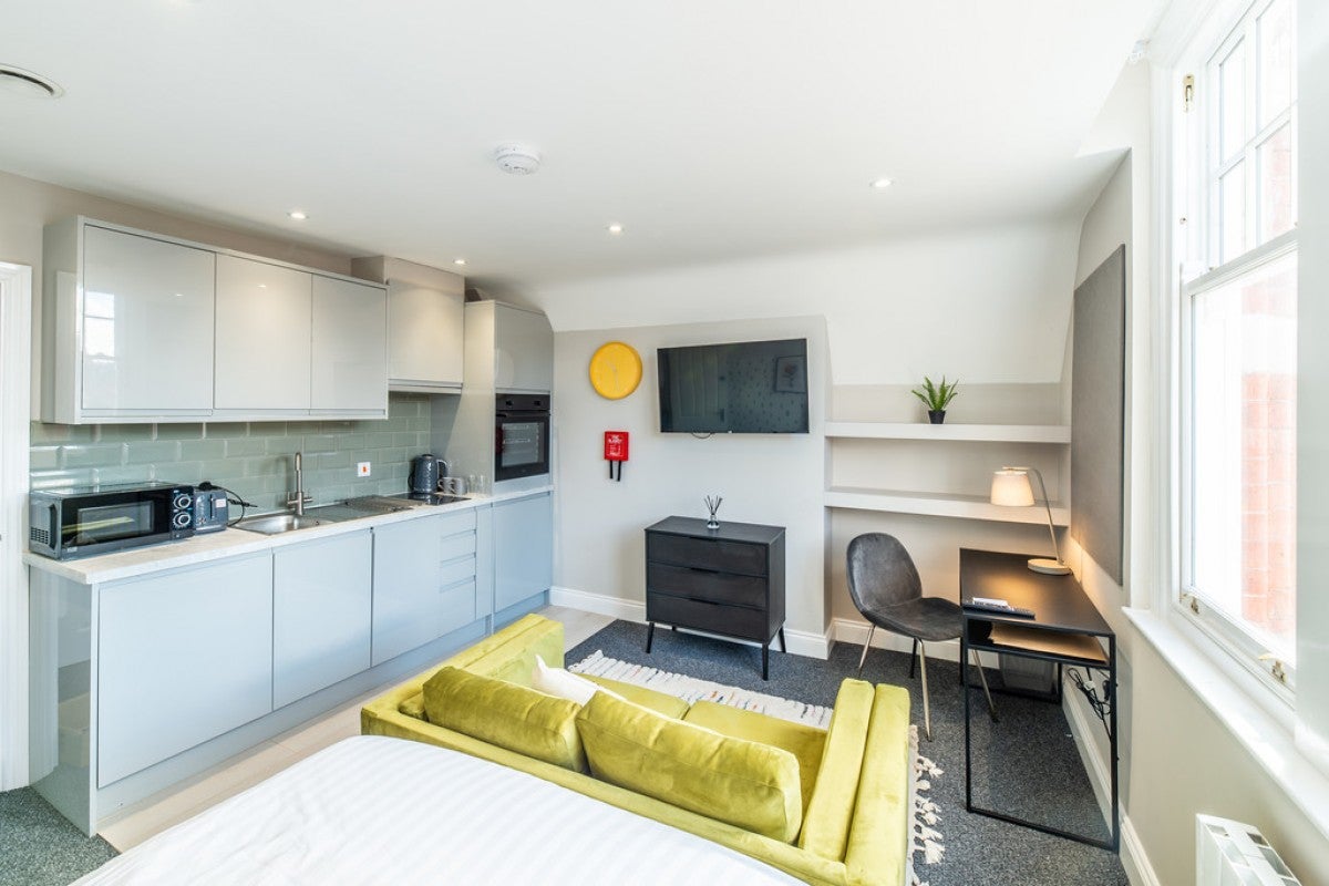 Flat Derby Road in Nottingham