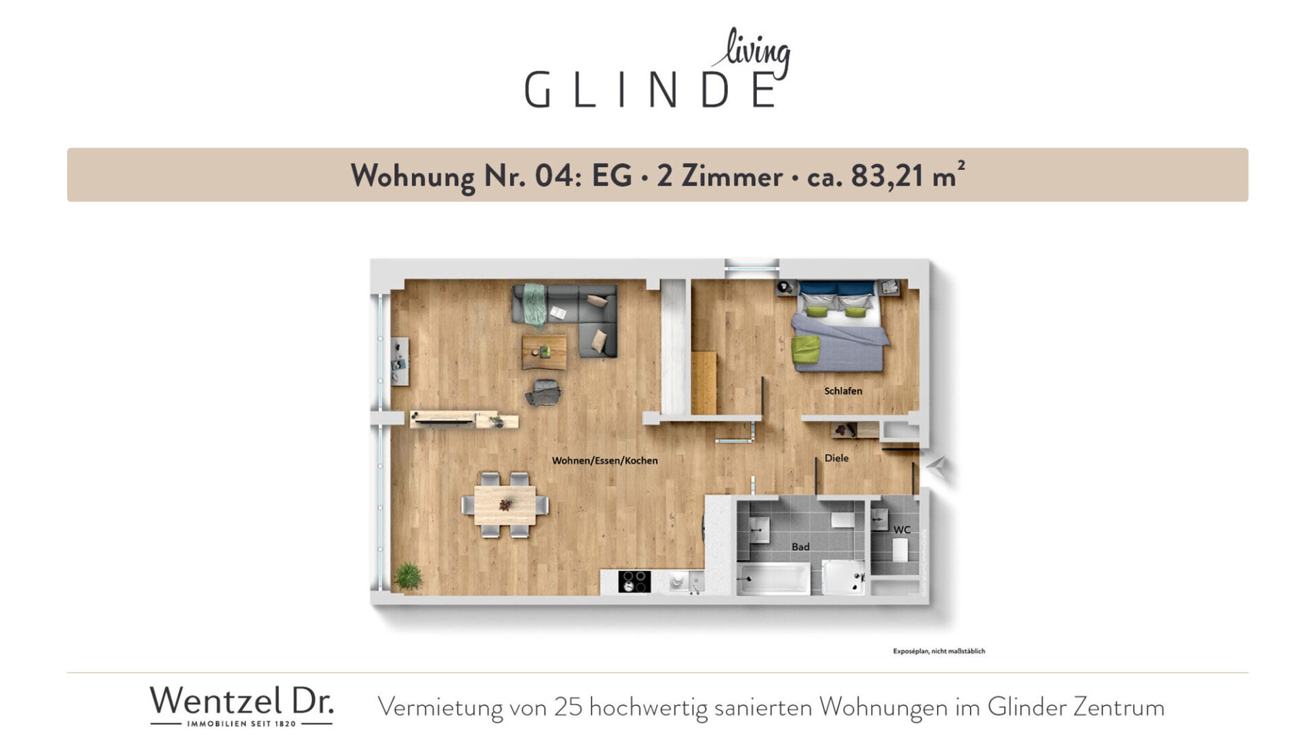 Wohnung Mühlenstraße in Glinde