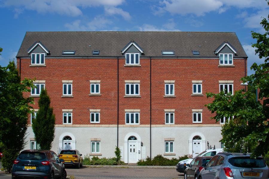 Flat Landfall Drive in South Tyneside