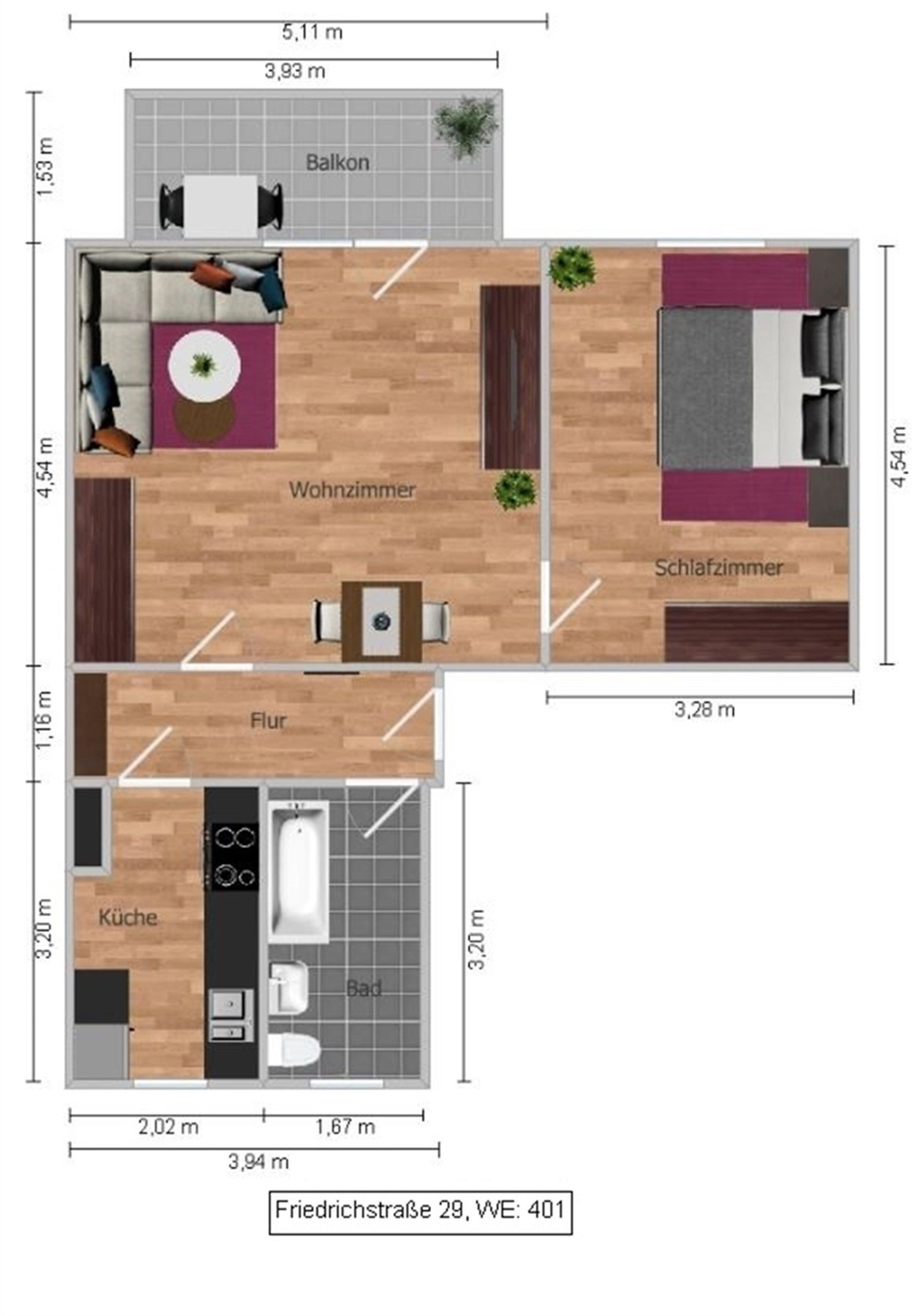 Wohnung Friedrichstraße in Spremberg