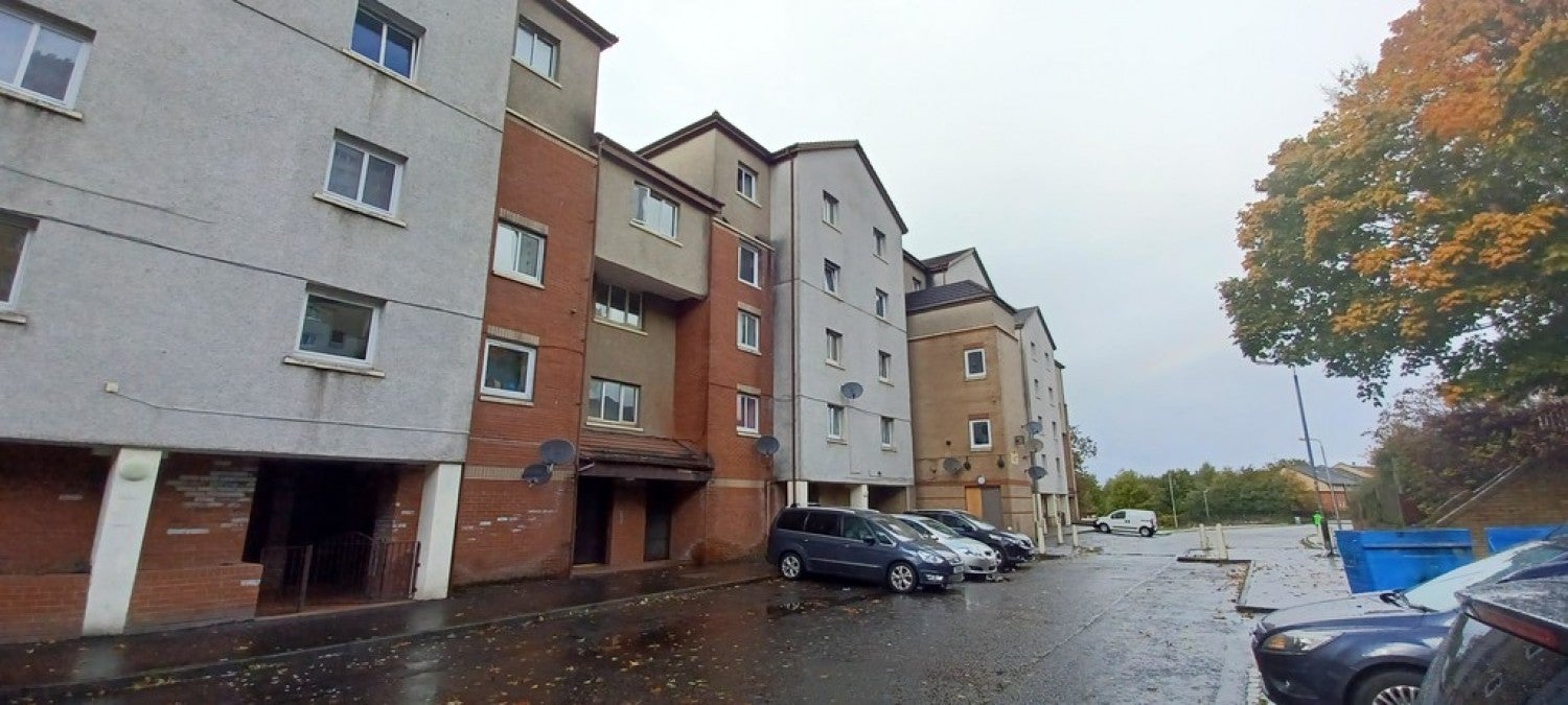 Flat Springburn Road in Glasgow