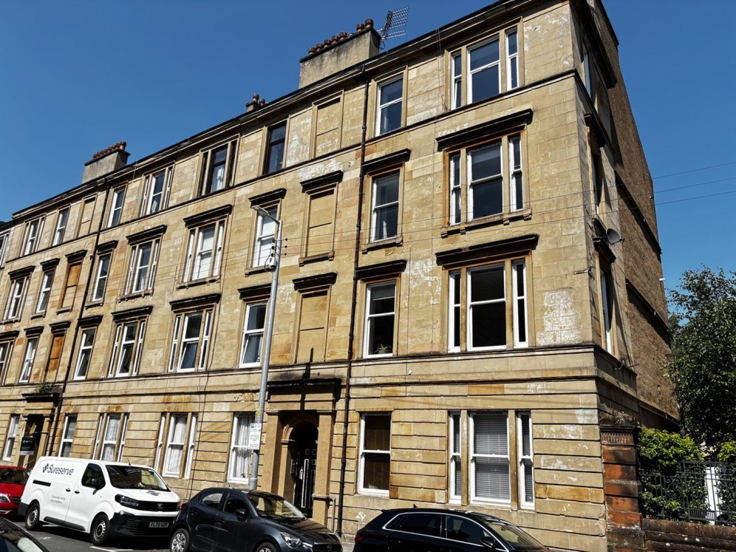 Flat Park Drive in Glasgow