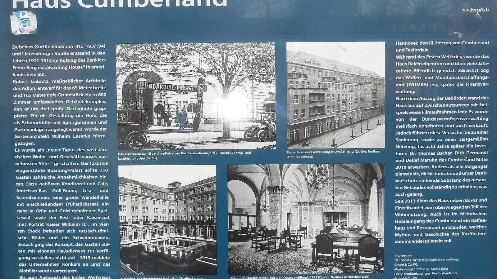 Wohnung Kurfürstendamm in Berlin