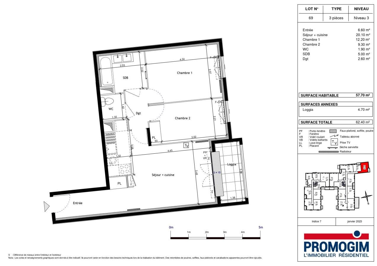 Flat Rue Bancel in Melun