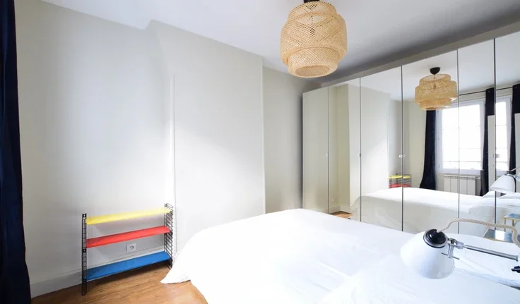 Flat Rue Legendre in Paris