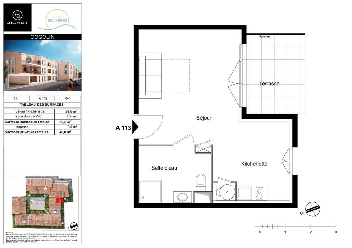 Flat Rue Henri Barbusse in Cogolin