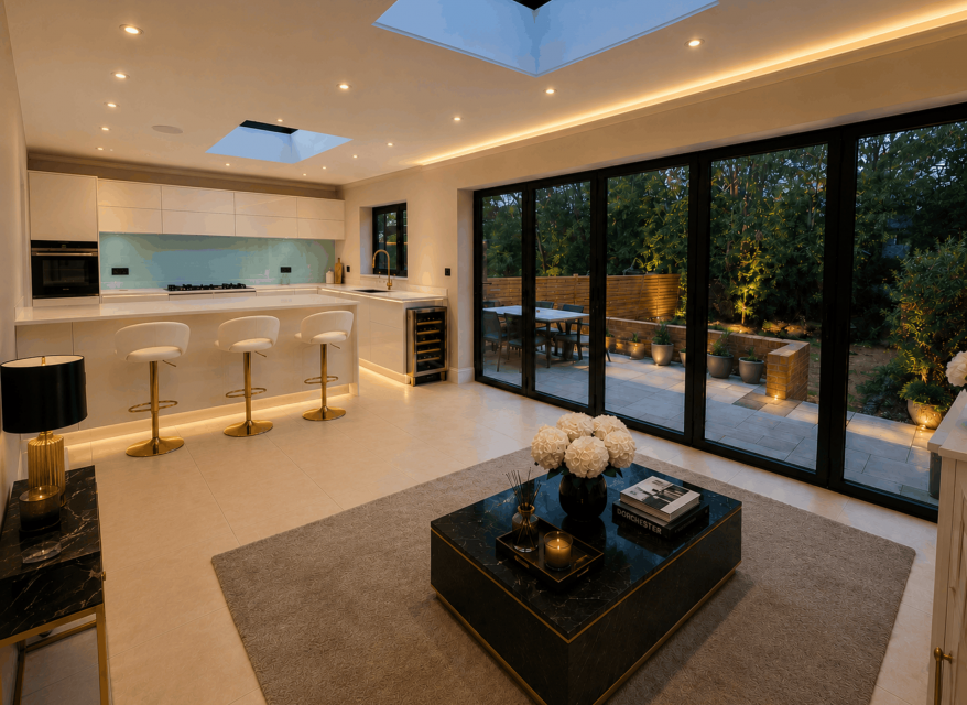 House Wentworth Avenue in Greater London