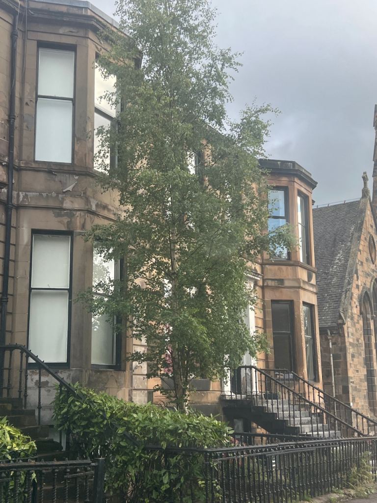 Flat Whins Road in Glasgow