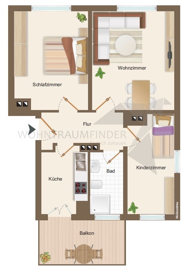 Wohnung Fabriciusstraße in Chemnitz