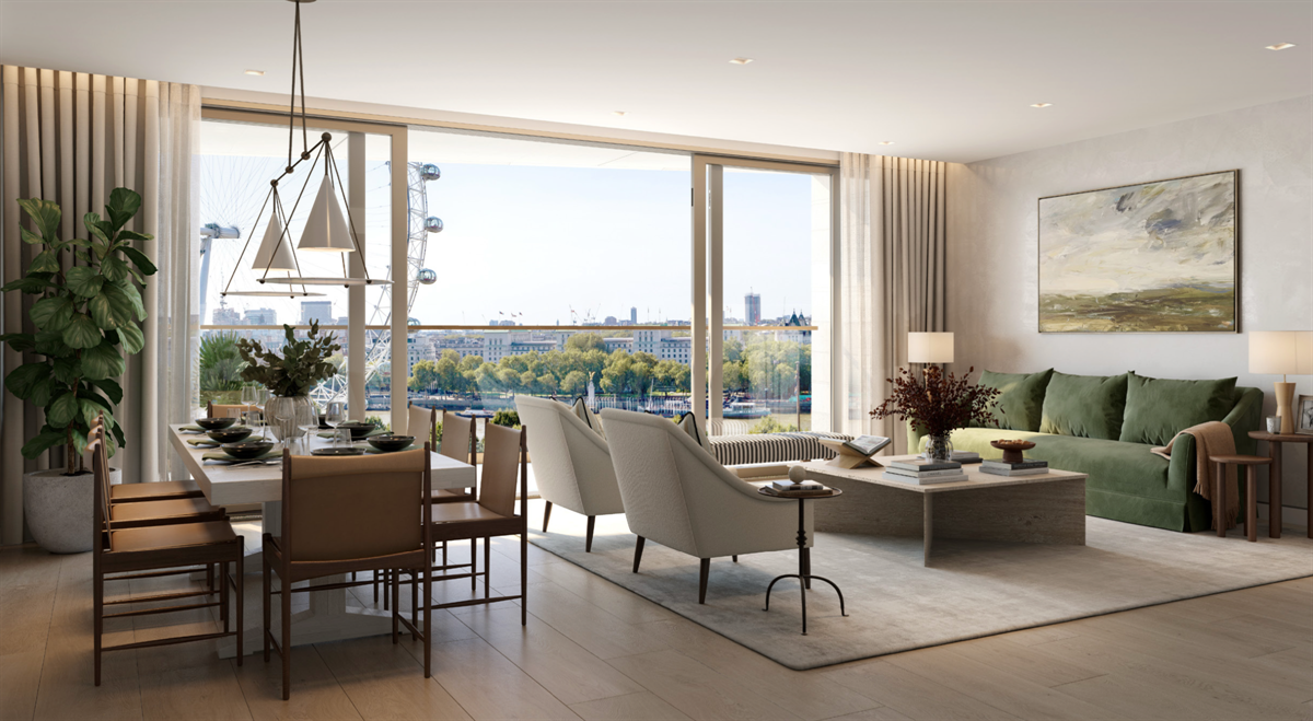 Flat Belvedere Road in Greater London
