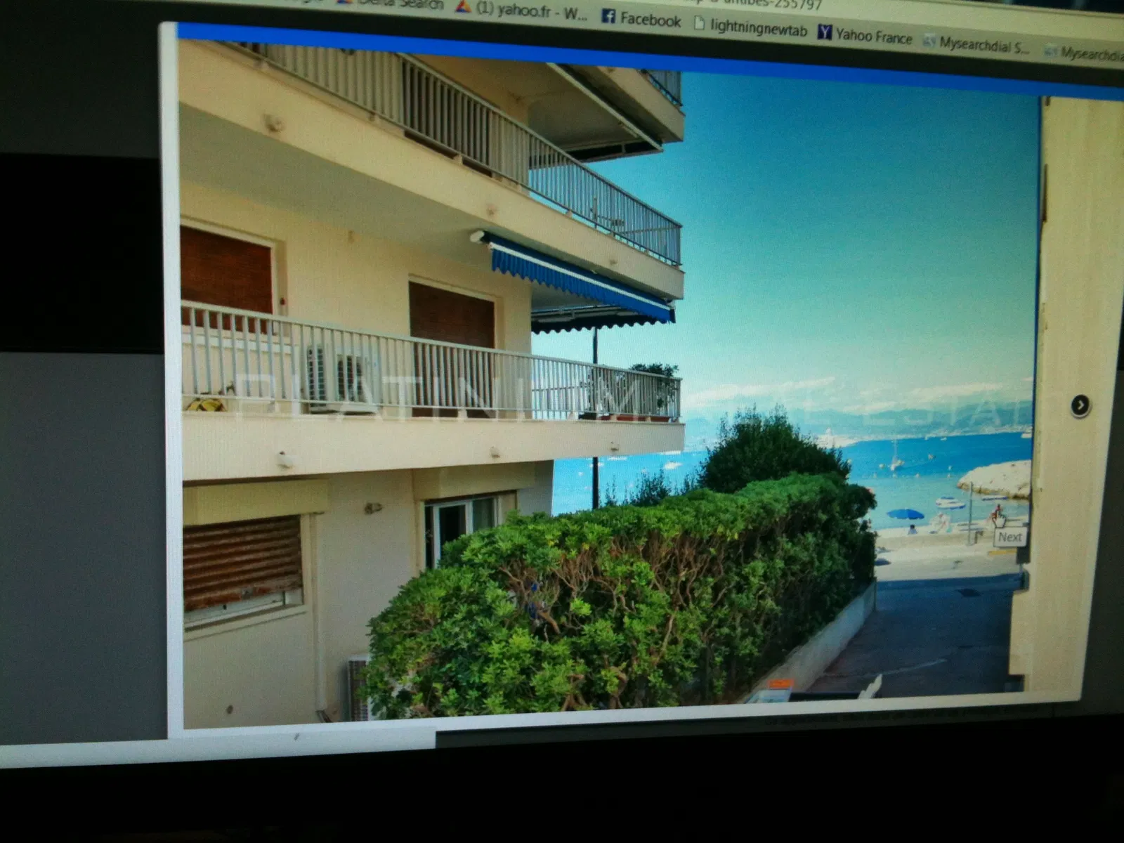 Flat Avenue de la Salis in Antibes