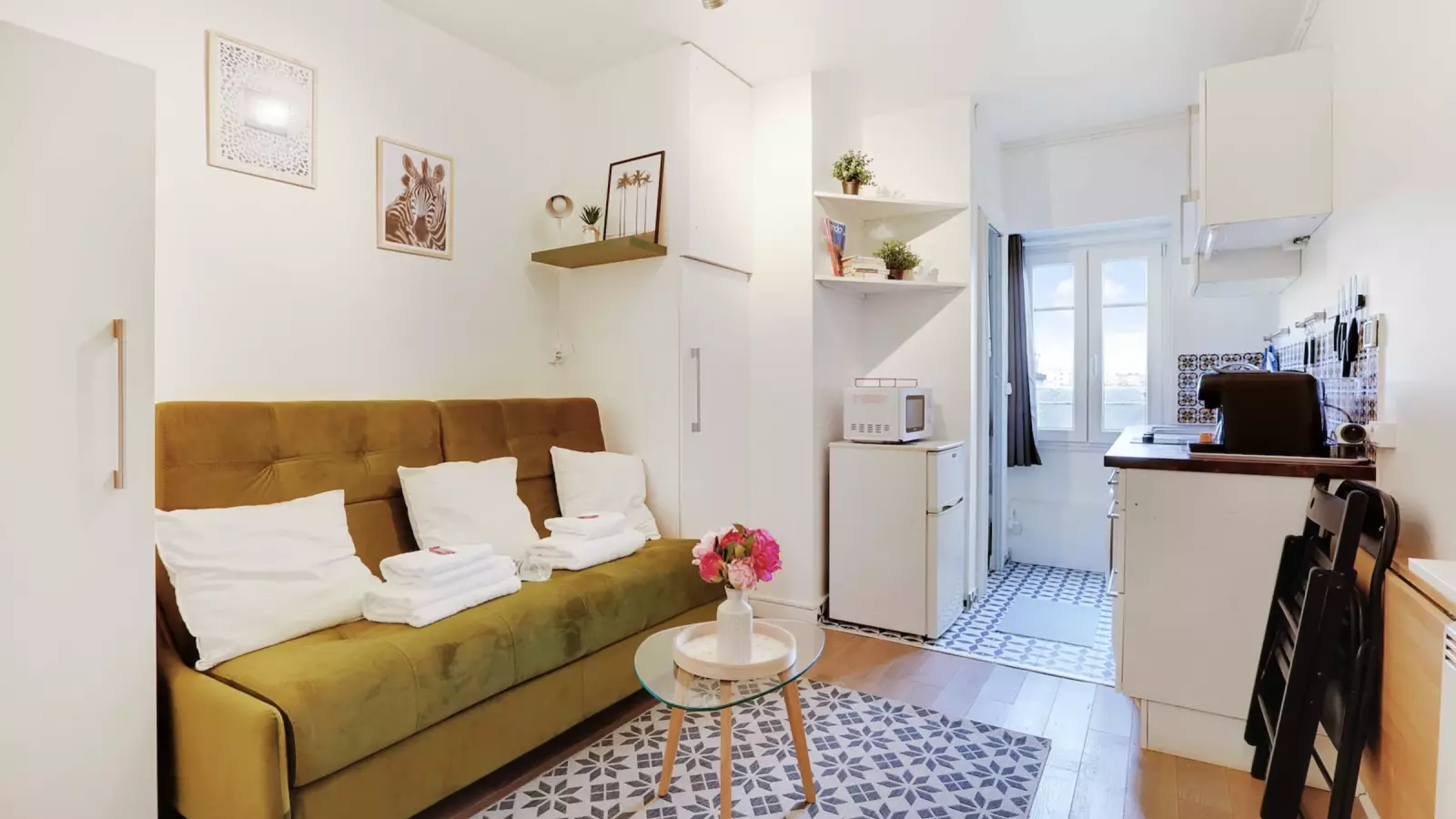 Flat Boulevard de la Villette in Paris