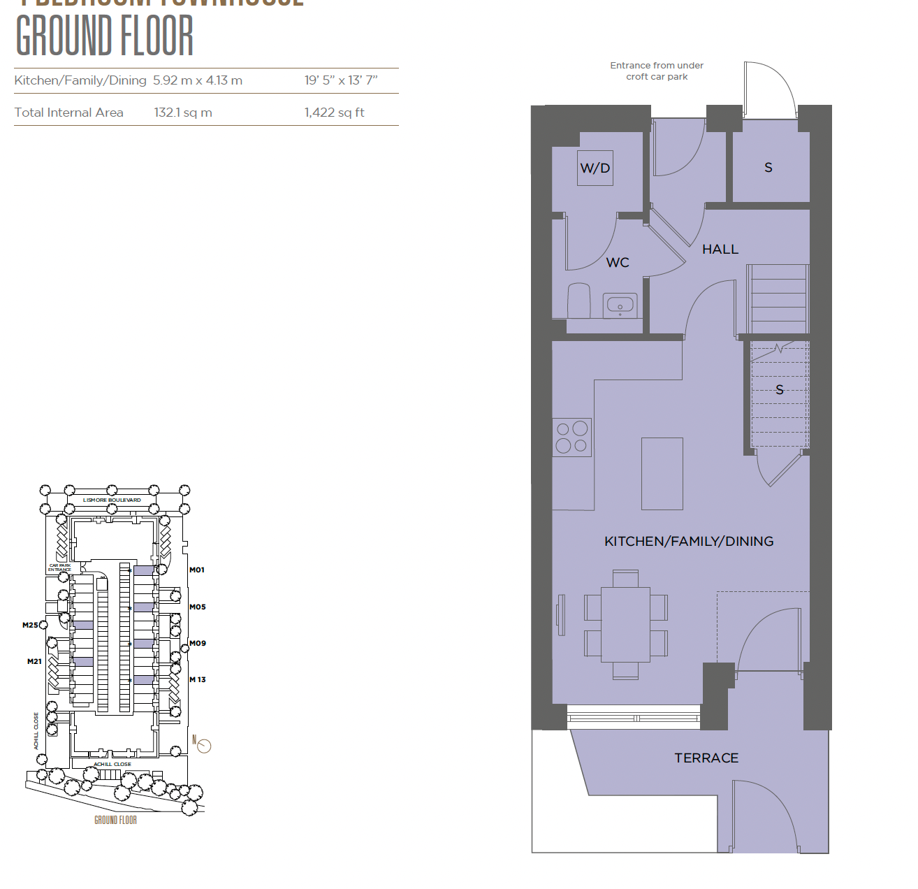 Flat Aerial Square in Greater London