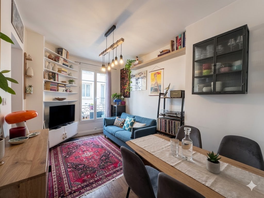 Flat Rue des Prairies in Paris