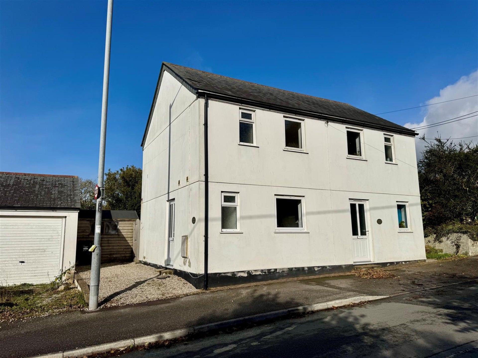 House Chapel Road in Fraddon