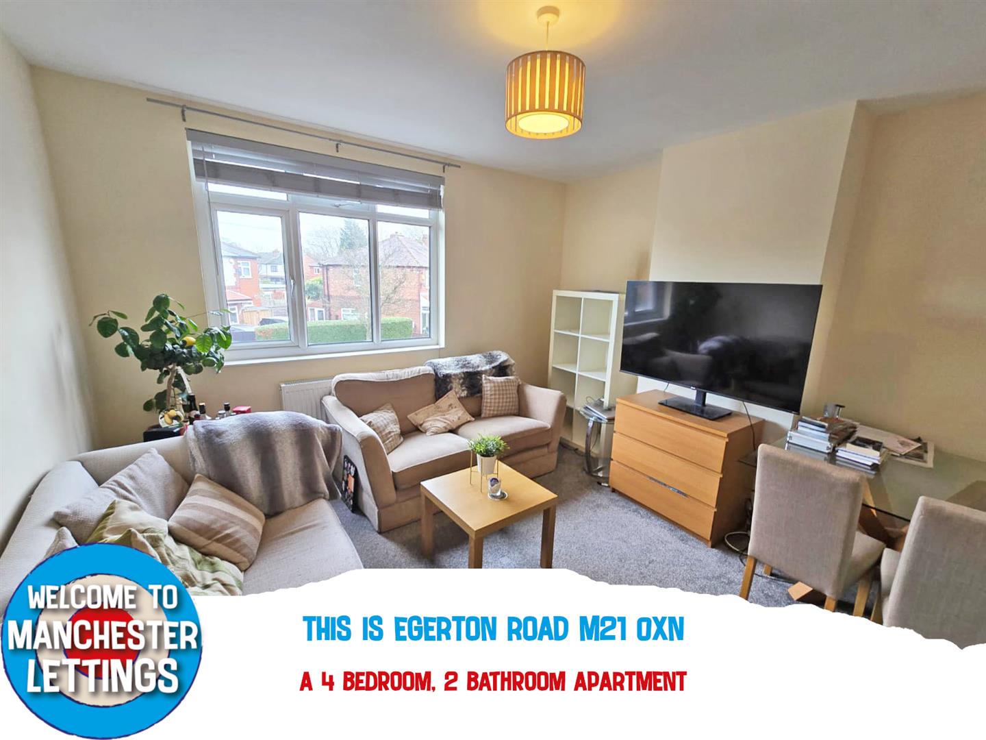 Flat Egerton Road South in Manchester