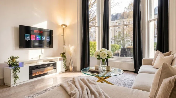 Flat Elsham Road in Greater London