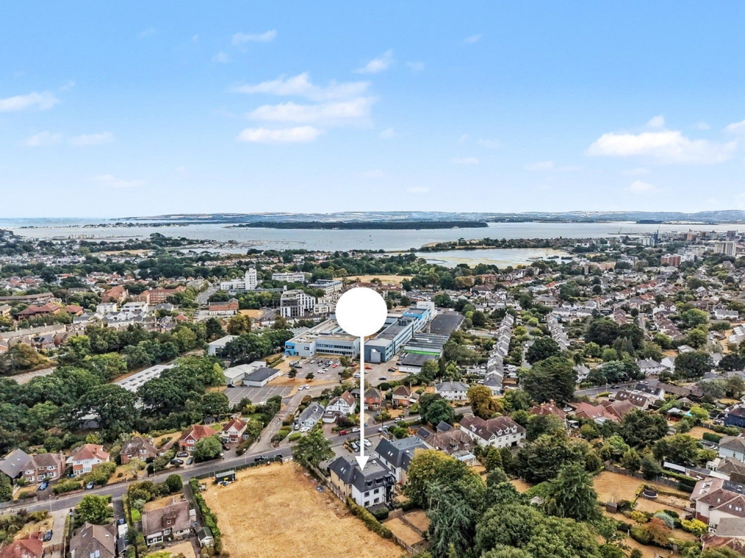 Flat Danecourt Road in Poole