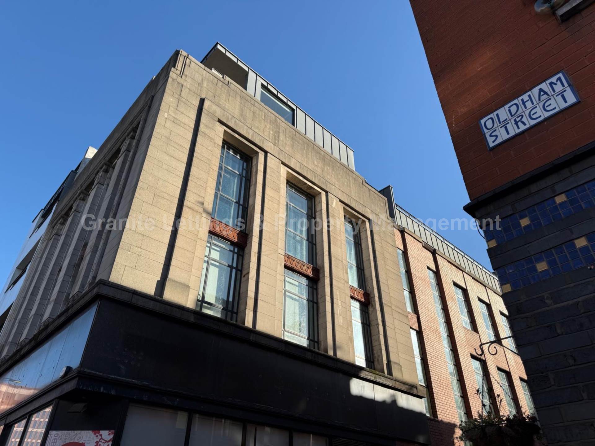 Flat Oldham Street in Manchester