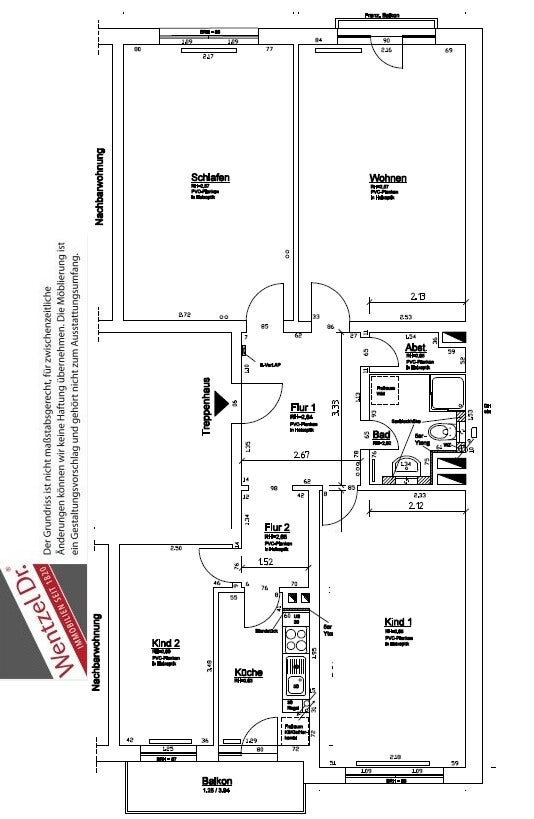 Wohnung Eilenau in Hamburg