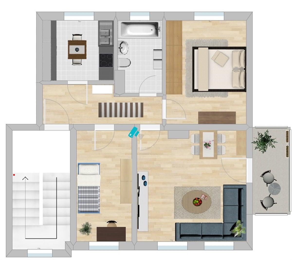 Wohnung Steinbeckstraße in Gera