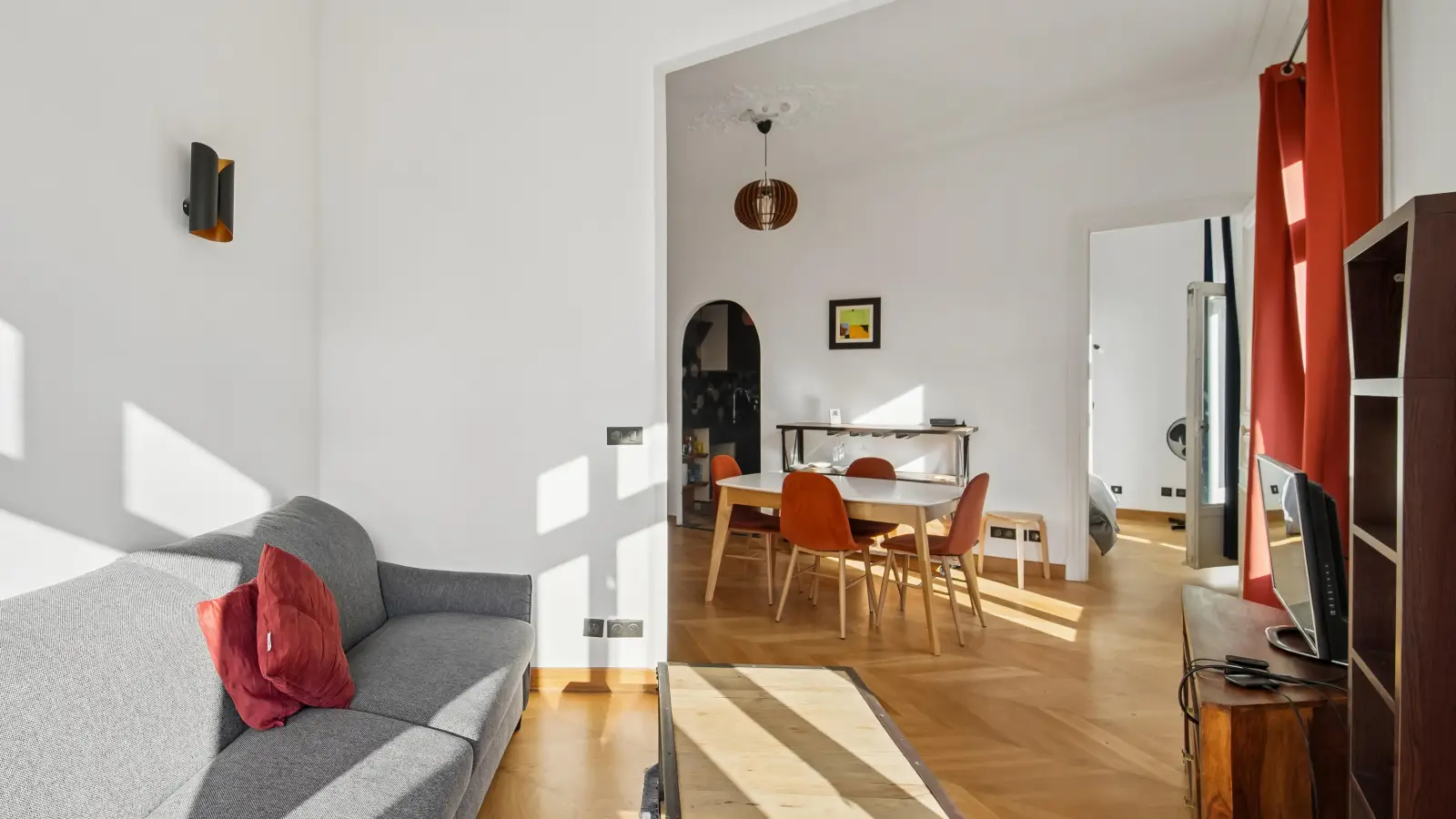 Flat Rue de Rivoli in Paris