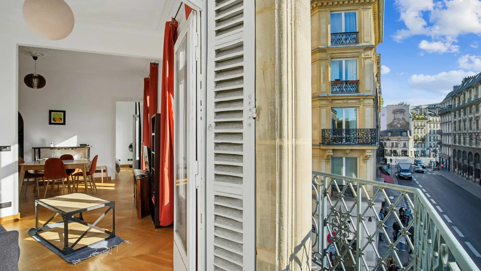 Flat Rue de Rivoli in Paris