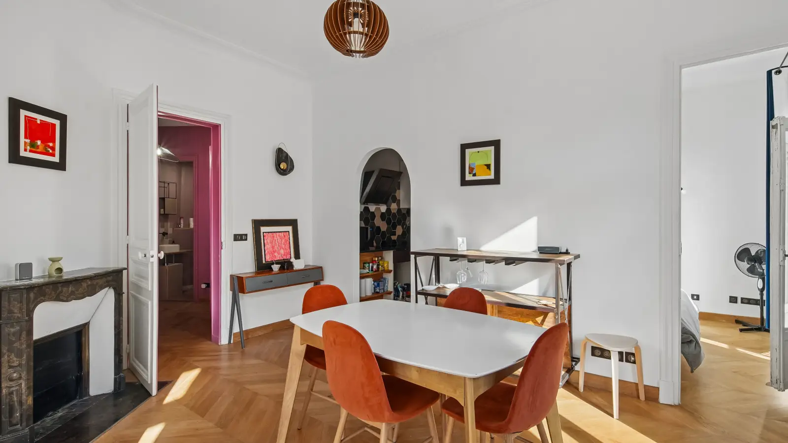 Flat Rue de Rivoli in Paris